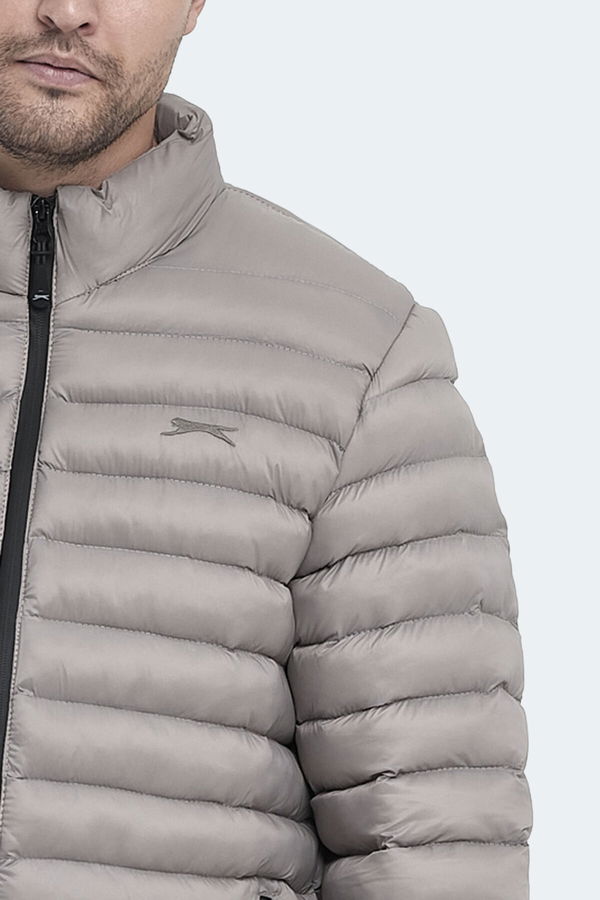 Slazenger HAYDEN IN Erkek Mont & Kaban Taş Gri