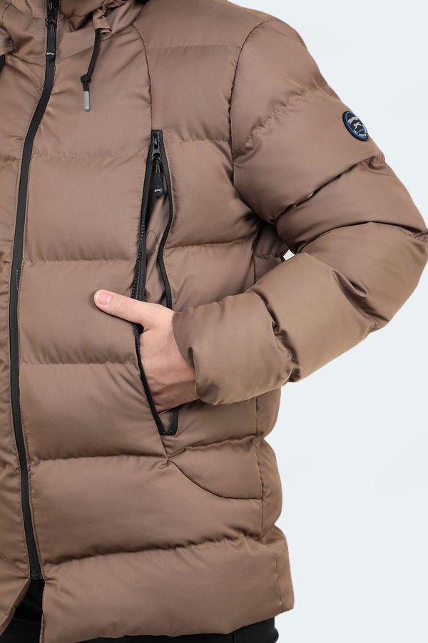 Slazenger HEATH IN Erkek Mont & Kaban Camel