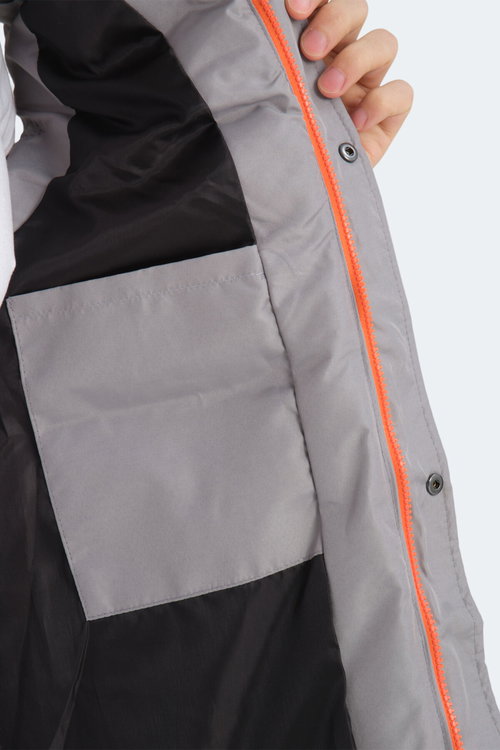 Slazenger HELEN Erkek Şişme Koyu Gri Yelek