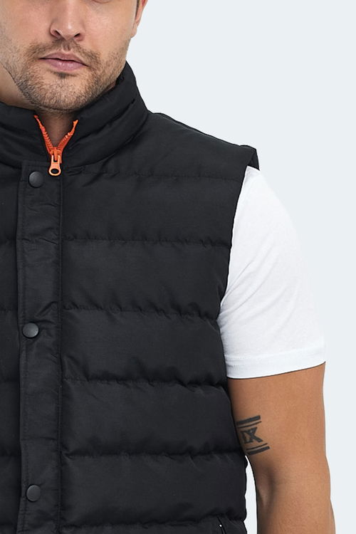 Slazenger HELEN Erkek Şişme Siyah Yelek