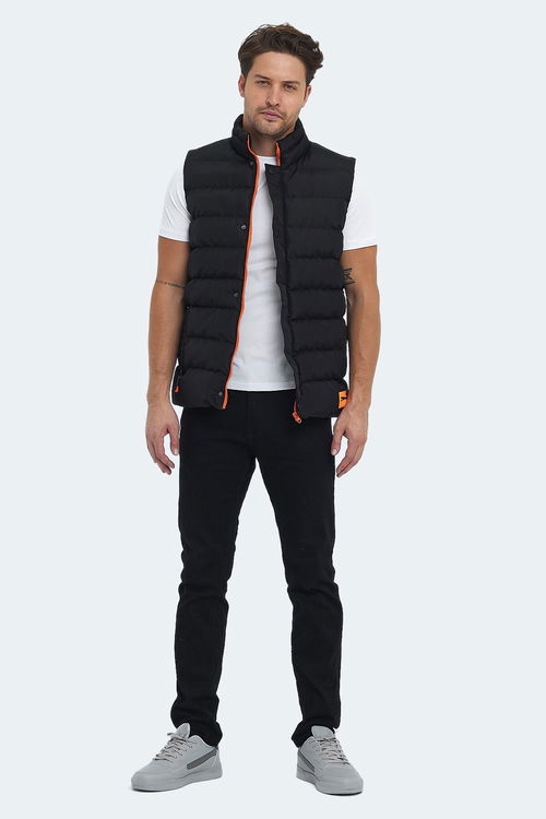 Slazenger HELEN Erkek Şişme Siyah Yelek