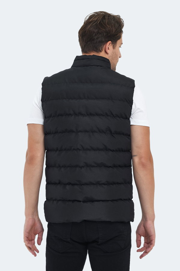 Slazenger HELEN Erkek Şişme Siyah Yelek
