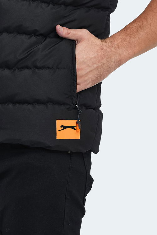 Slazenger HELEN Erkek Şişme Siyah Yelek