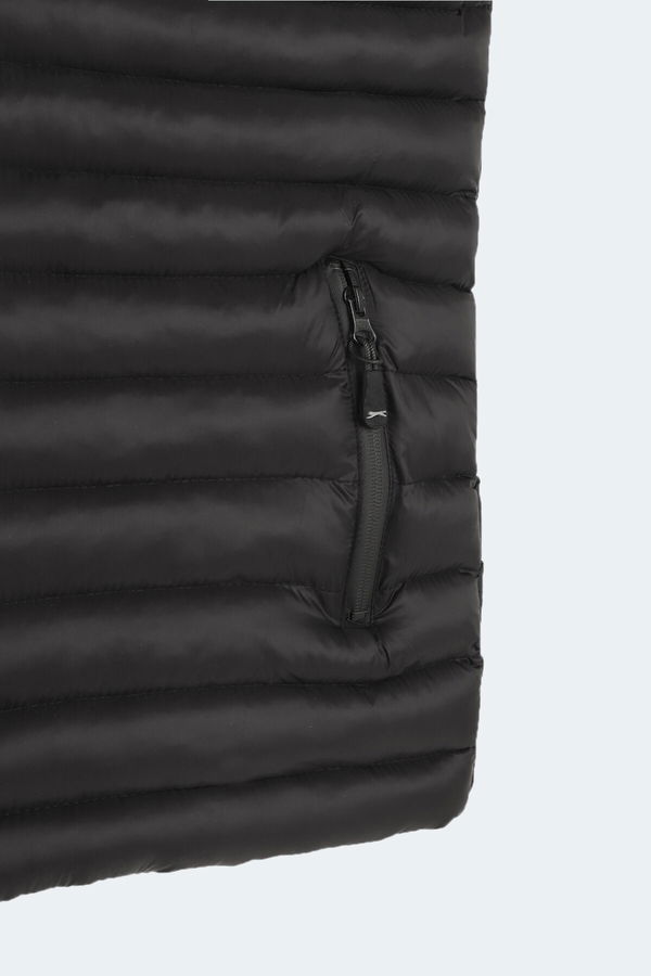 Slazenger HERA IN Büyük Beden Erkek Yelek Siyah