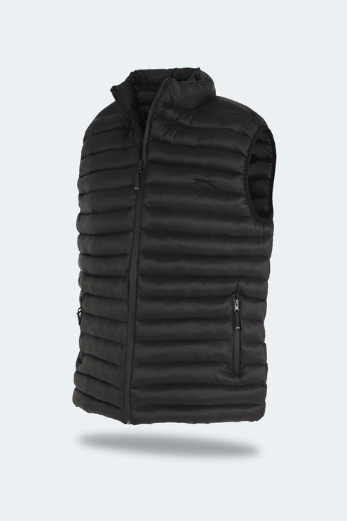 Slazenger HERA Büyük Beden Erkek Siyah Yelek
