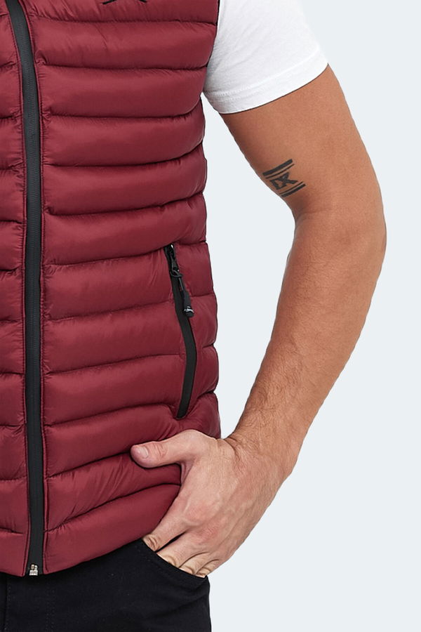 Slazenger HERA IN Erkek Yelek Bordo