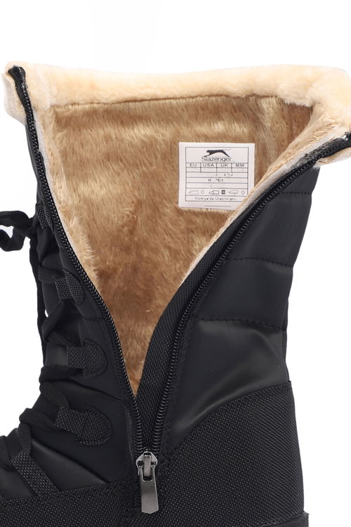 Slazenger HOPE IN Kadın Fermuarlı Siyah / Bej Bot