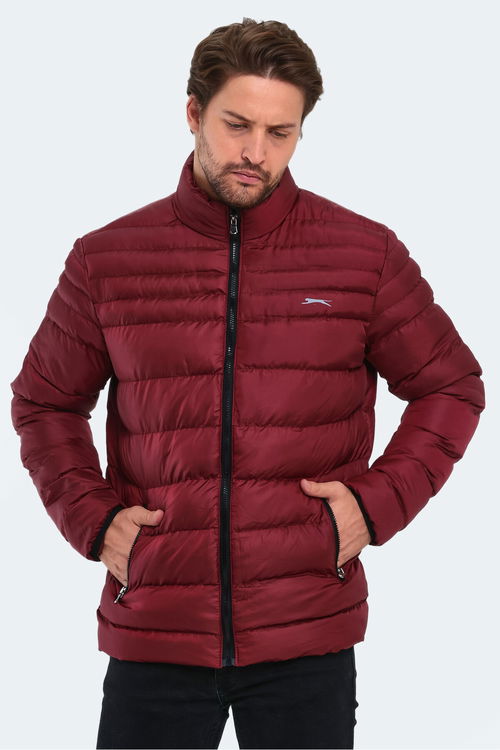 Slazenger HORIZON I Erkek Şişme Bordo / Bordo Mont & Kaban Slazenger HORIZON I Erkek Şişme Bordo / Bordo Mont & Kaban