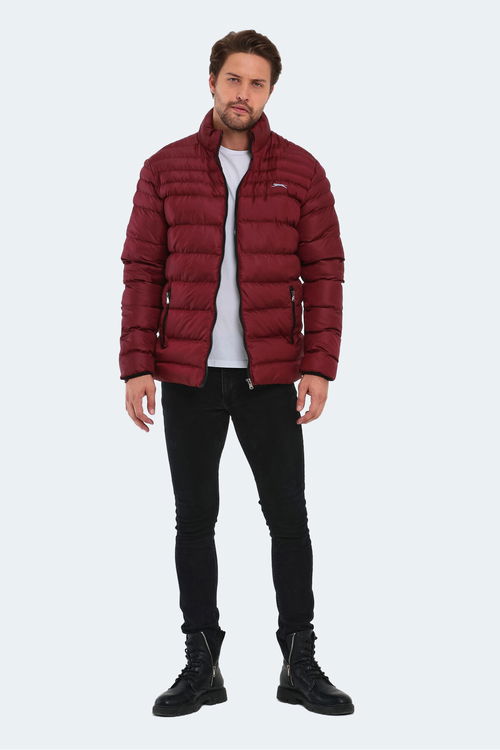 Slazenger HORIZON I Erkek Şişme Bordo / Bordo Mont & Kaban Slazenger HORIZON I Erkek Şişme Bordo / Bordo Mont & Kaban