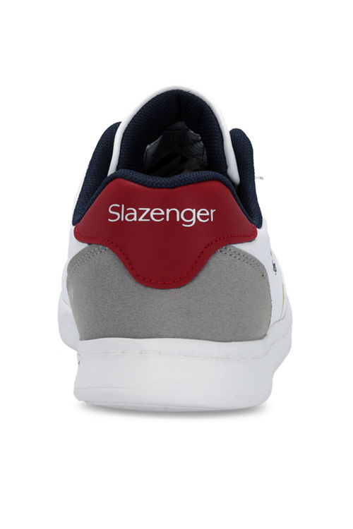 Slazenger IGNAC I Büyük Beden Erkek Beyaz / Lacivert Günlük Spor Ayakkabısı