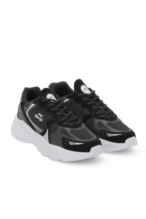 Slazenger INFERNO I Kadın Siyah / Beyaz Koşu & Yürüyüş Spor Ayakkabısı