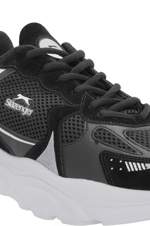 Slazenger INFERNO I Kadın Siyah / Beyaz Koşu & Yürüyüş Spor Ayakkabısı