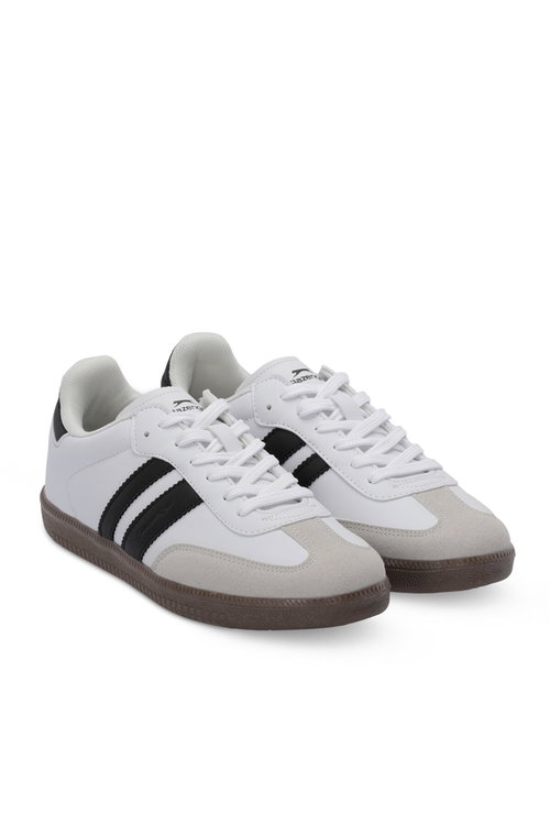 Slazenger ITALY I Kadın Beyaz / Siyah Günlük Spor Ayakkabısı