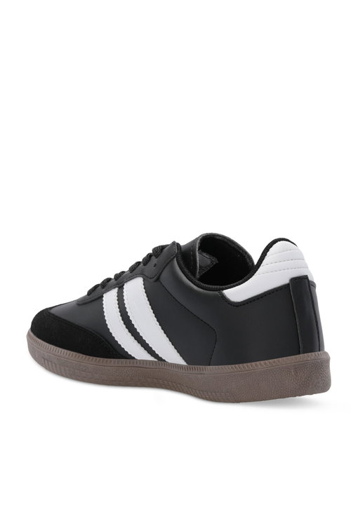 Slazenger ITALY I Kadın Siyah / Beyaz Günlük Spor Ayakkabısı