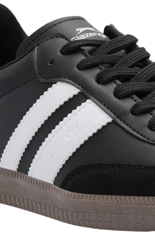 Slazenger ITALY I Kadın Siyah / Beyaz Günlük Spor Ayakkabısı