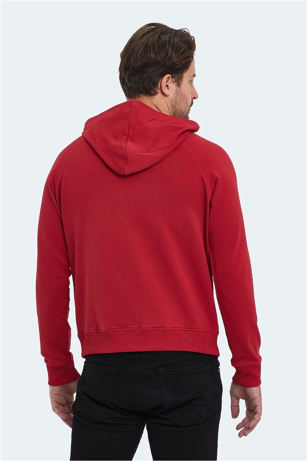 KADMOSS Erkek Sweatshirt Kırmızı
