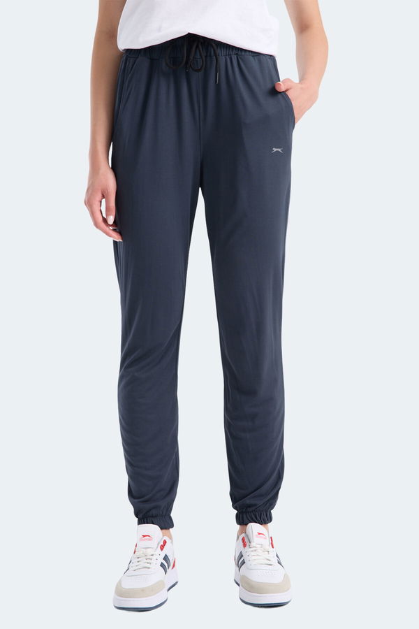 Slazenger KAIDA IN Kadın Cepli Koyu Gri Eşofman Altı