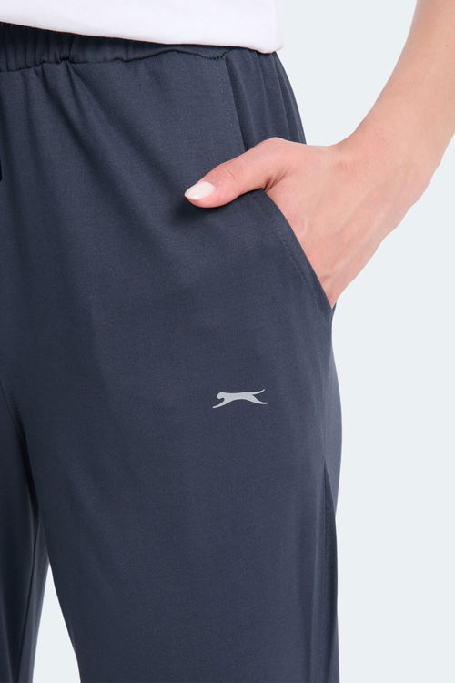 Slazenger KAIDA IN Kadın Cepli Koyu Gri Eşofman Altı