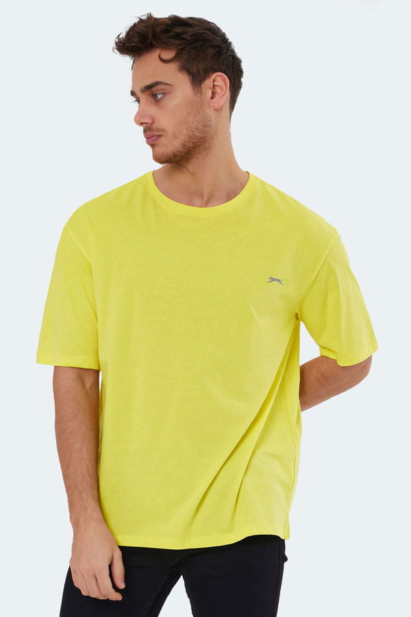 KAISER IN Oversize Erkek Tişört Sarı