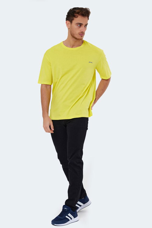 KAISER IN Oversize Erkek Tişört Sarı
