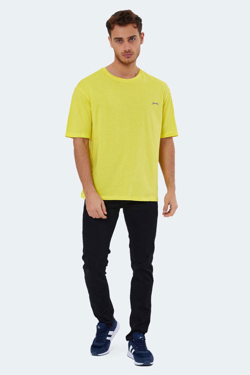 KAISER IN Oversize Erkek Tişört Sarı
