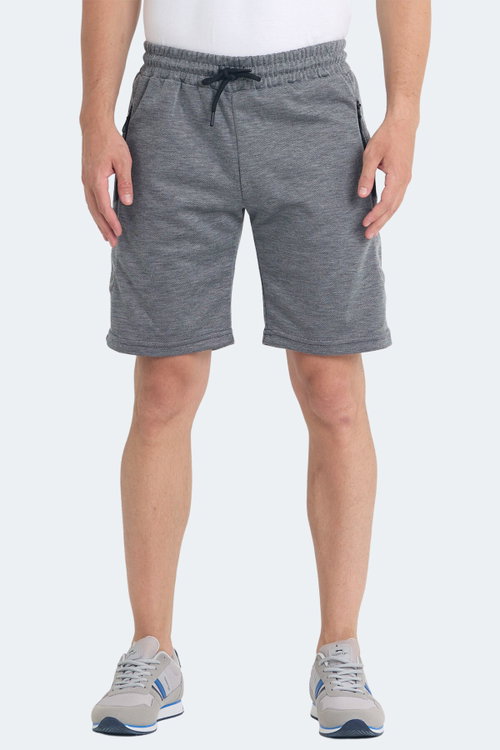 Slazenger KANANI I Erkek Cepli Koyu Gri Şort