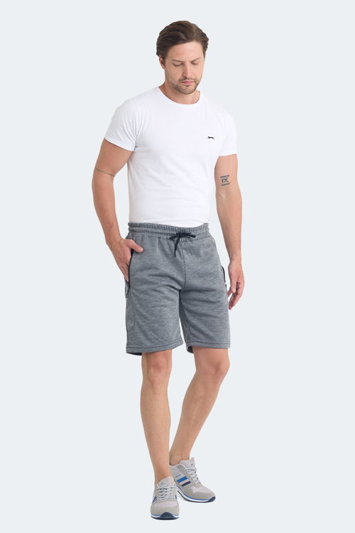 Slazenger KANANI I Erkek Cepli Koyu Gri Şort