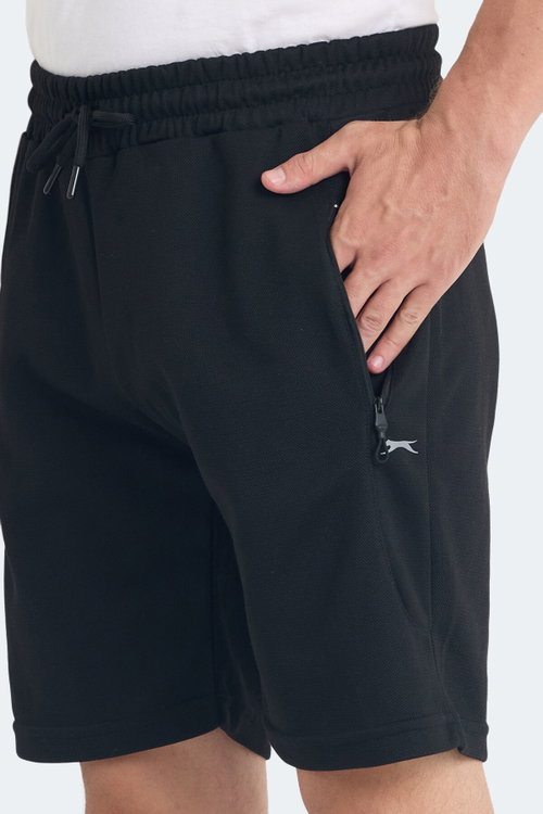 Slazenger KANANI I Erkek Cepli Siyah Şort