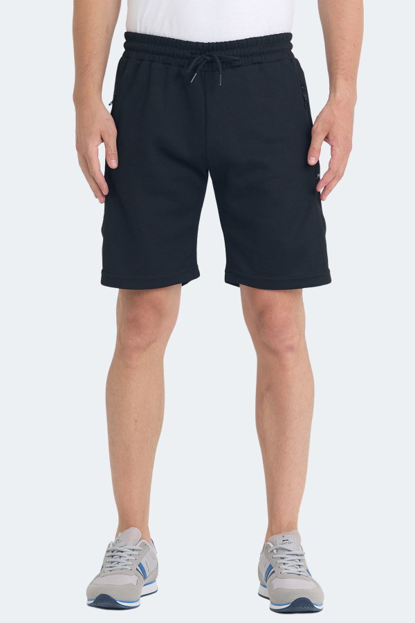 Slazenger KANANI I Erkek Cepli Siyah Şort