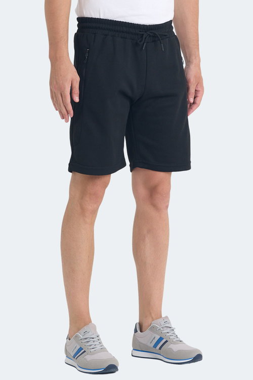 Slazenger KANANI I Erkek Cepli Siyah Şort