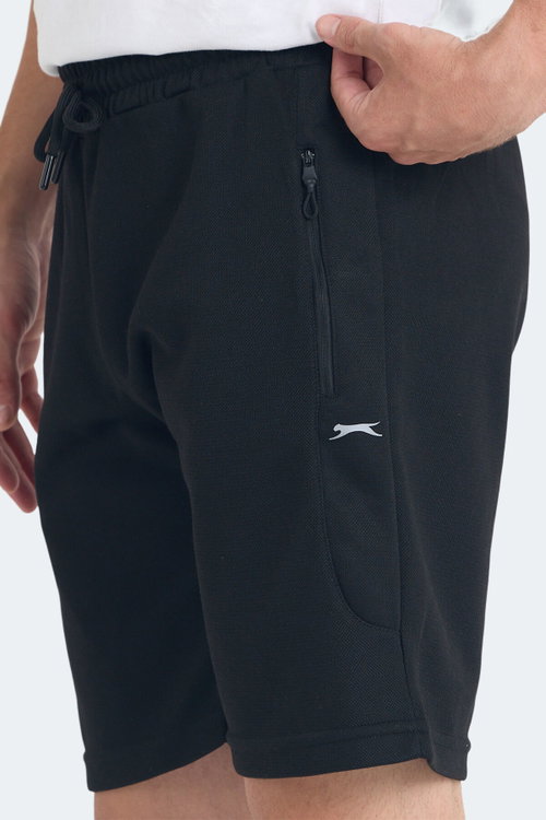 Slazenger KANANI I Erkek Cepli Siyah Şort