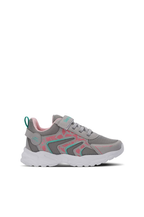 KANNER I Kız Çocuk Sneaker Ayakkabı Gri / Pembe