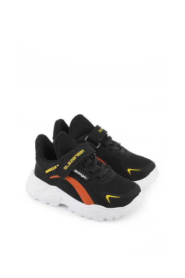 Slazenger KARISSA Erkek Çocuk Sneaker Ayakkabı Siyah / Gri
