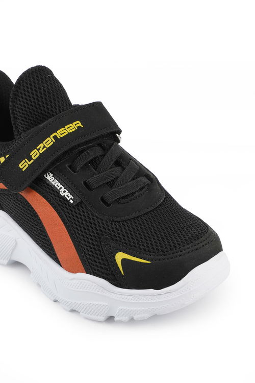 Slazenger KARISSA Erkek Çocuk Sneaker Ayakkabı Siyah / Gri