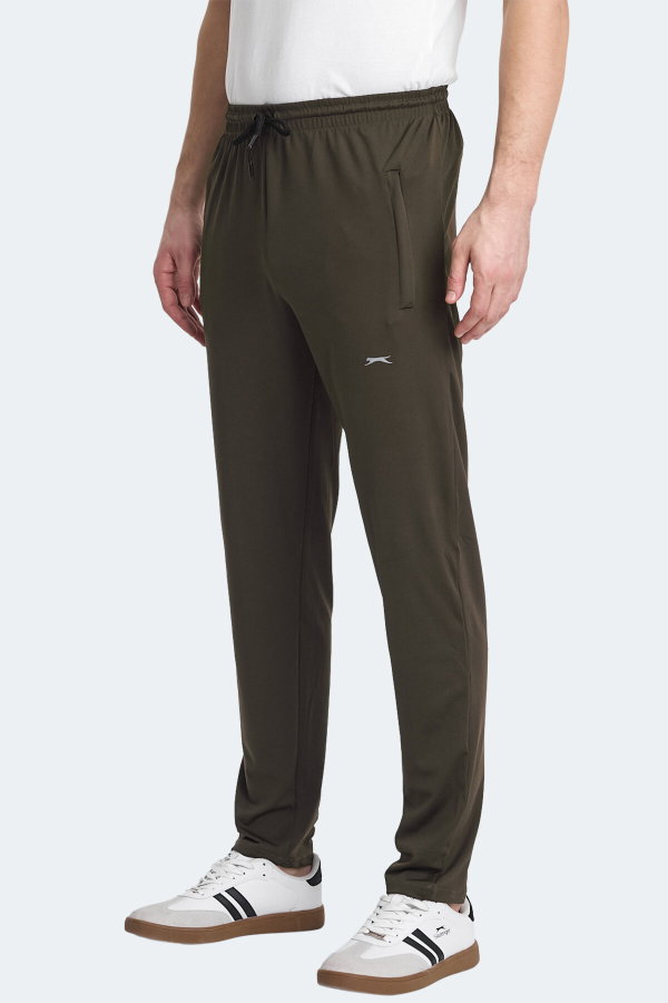 Slazenger KARMOR IN Erkek Cepli Haki Eşofman Altı