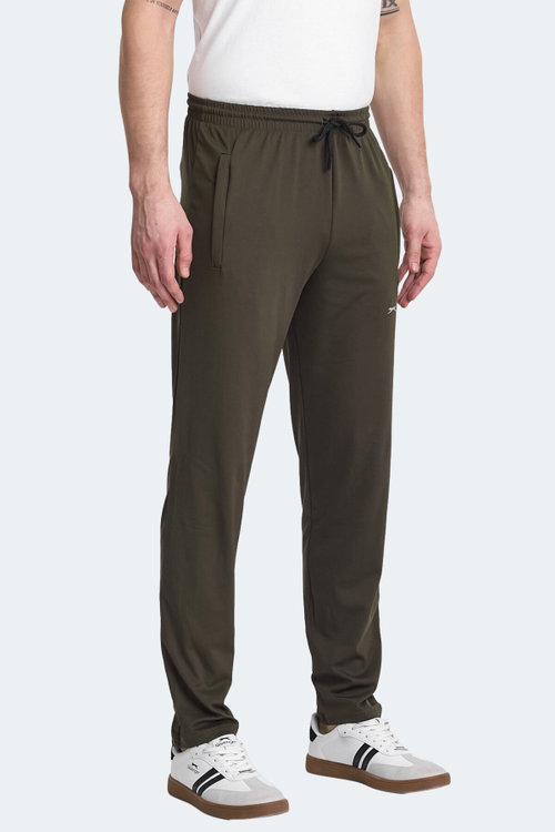 Slazenger KARMOR IN Erkek Cepli Haki Eşofman Altı