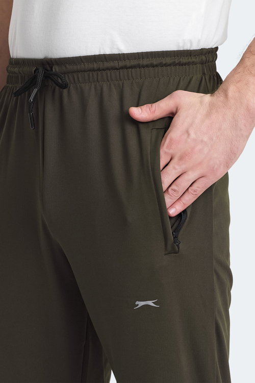 Slazenger KARMOR IN Erkek Cepli Haki Eşofman Altı
