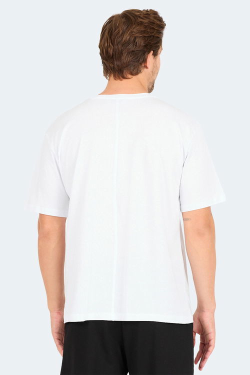 KARNEN Oversize Erkek Tişört Beyaz
