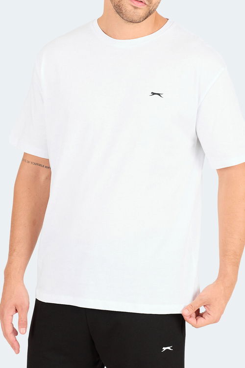 KARNEN Oversize Erkek Tişört Beyaz
