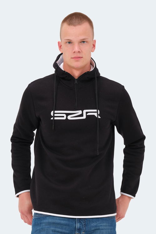 KASHI Erkek Sweatshirt Siyah