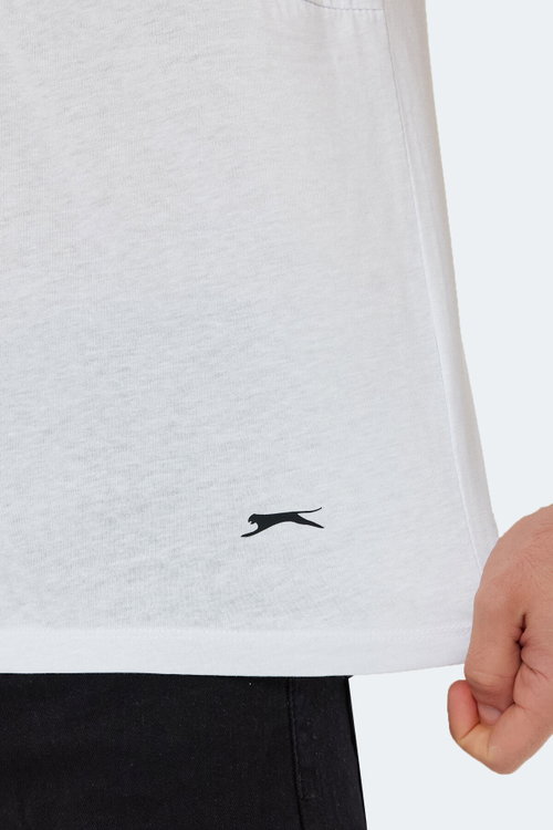 Slazenger KAURI IN Erkek Beyaz Tişört