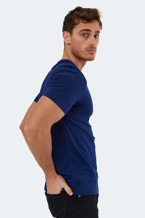 Slazenger KAURI IN Erkek Lacivert Tişört