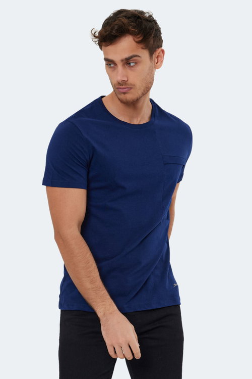 Slazenger KAURI IN Erkek Lacivert Tişört