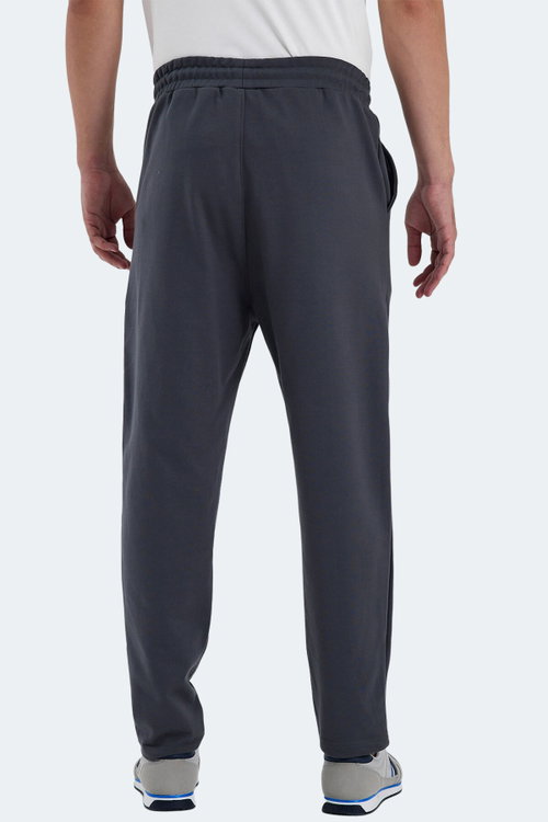 Slazenger KAYETAN Erkek Cepli Koyu Gri Eşofman Altı