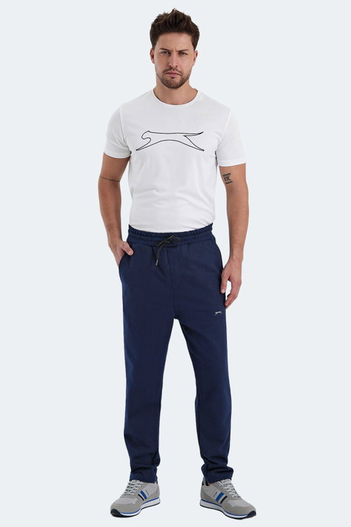 Slazenger KAYETAN Erkek Cepli Lacivert Eşofman Altı
