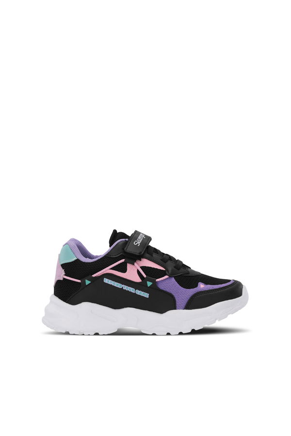 KEKOA IN Kız Çocuk Sneaker Ayakkabı Siyah / Mor