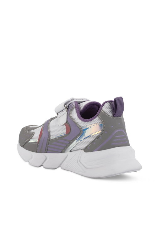 KENDALL Kız Çocuk Sneaker Ayakkabı Gri / Fuşya