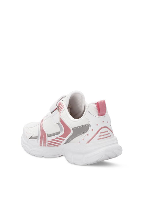 KENDALL Unisex Çocuk Sneaker Ayakkabı Beyaz / Pembe