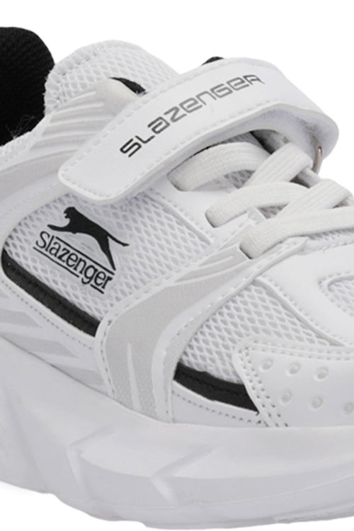 Slazenger KENDALL Unisex Çocuk Günlük Ayakkabı Beyaz / Siyah