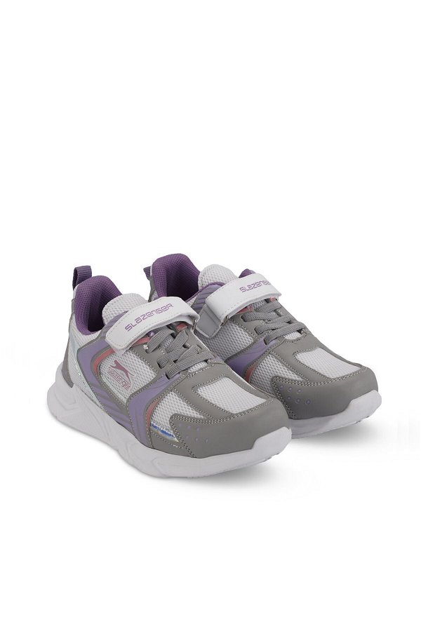 KENDALL Unisex Çocuk Sneaker Ayakkabı Gri / Fuşya